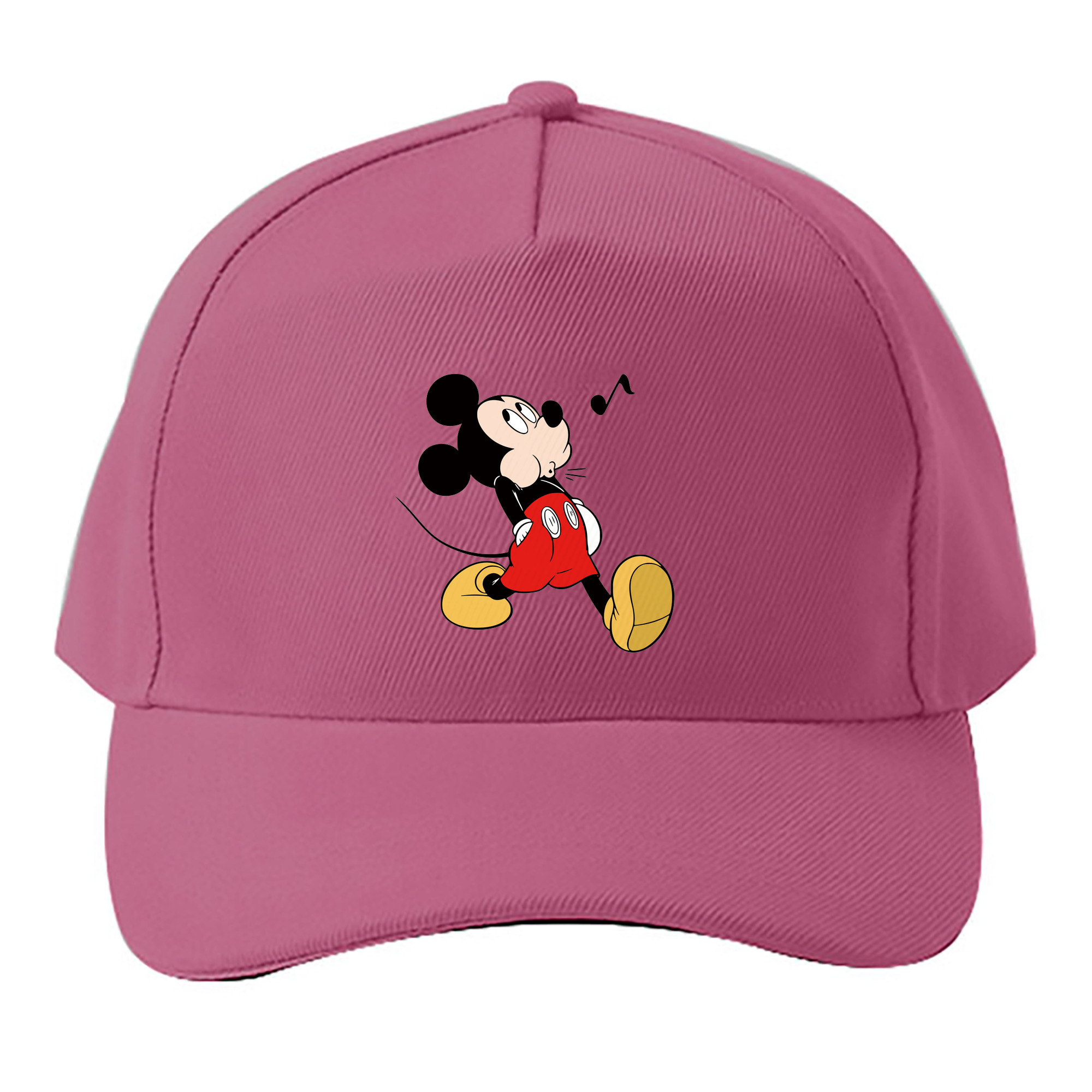 （画像用） ミッキーマウス Mickey Mouse ベースボールキャップ 綿100％ 男女兼用 帽子 スポーツ